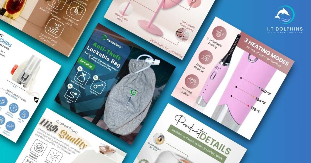 Infographics Amazon Listing Designs