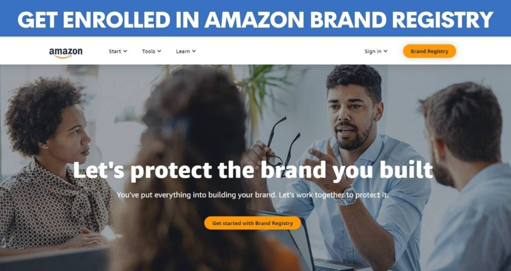 enroll in amazon brand registry