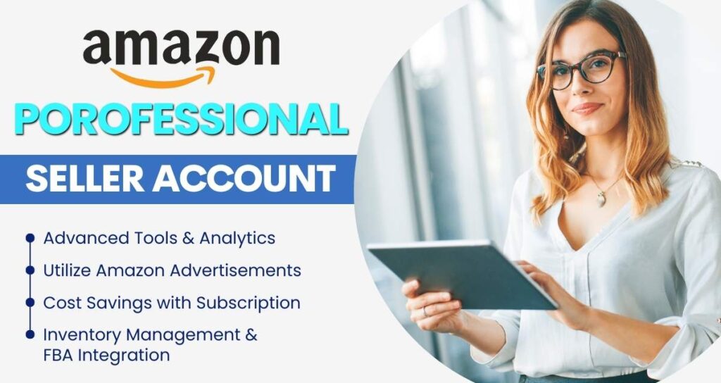 Amazon professional seller account