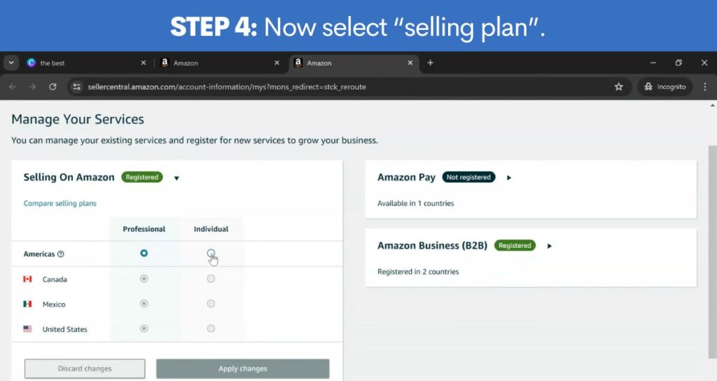 Select Selling Plan